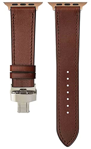 [Harmonia shop] �Ȗ؃��U�[ �{�v AppleWatch�p Series Ultra3 Ultra2 Ultra SE 9 8 7 6 5 4 3 2 1 �݊��� �o���h �����x���g D�o�b�N�� �v�b�V���� 42mm 44mm 45mm 49