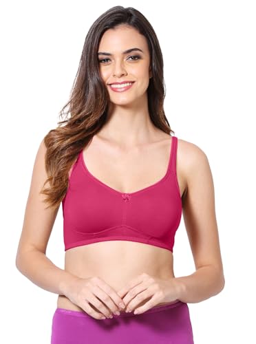 Image of VSTAR Justina Full Support Bra with Double Layered Cups, Moulded Cup Bra for Regular use, Side Shaper Panels for Bust Lift