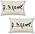Outdoor Lumbar Birds Throw Pillow Covers 12x20 Set of 2 Fall Pillow Covers Rectangle Cushion Covers for Sofa Couch Patio Garden Seasonal Decoration