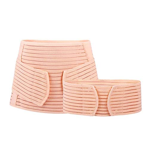 Striped Breathable Abdominal Support Repairs Fat Burning Strengthened Maternal Postpartum Support Comfort Belts
