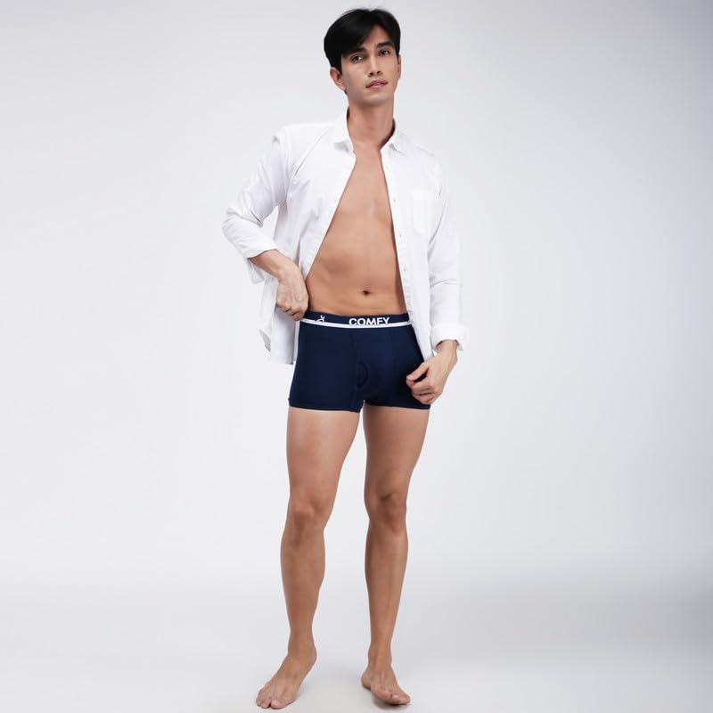 Image of Amul Comfy Men's Trunk Underwear | Soft Inner Elastic | Soft Waistband | Breathable Comfortable Innerwear | Color May Vary