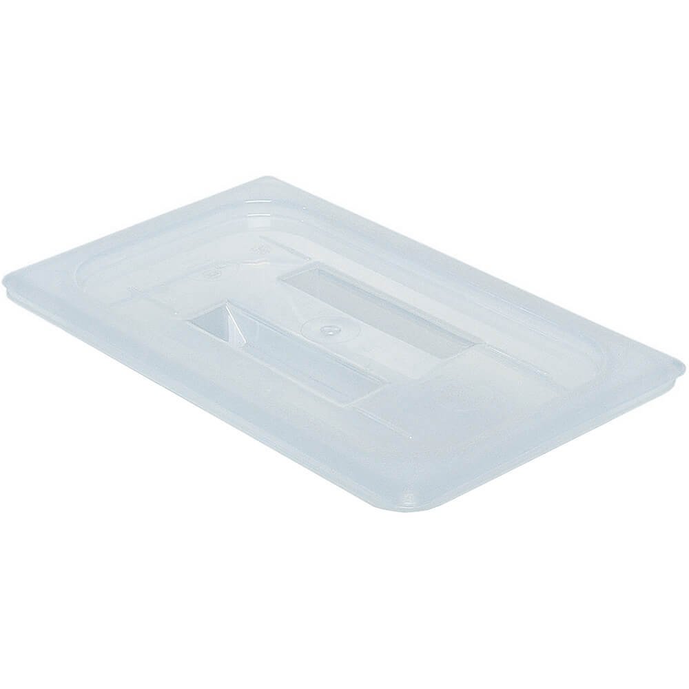 Translucent 1/4-Size Food Pan Cover with Handle by Cambro – Plastic, Translucent, Pack of 6, Model 40PPCH190