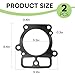 Head gaskets 693997 690692 273372 Compatible with Briggs & Stratton 445777, 40F777, 40G777, 40H777 Engines 693997, 690962 (2 Pack)