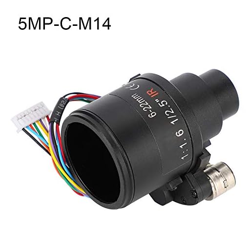 Camera Lens, Motorized Zoom Lens 5MP Resolution Change Shooting Range 6-22mm for Camera Accessories - Image 6
