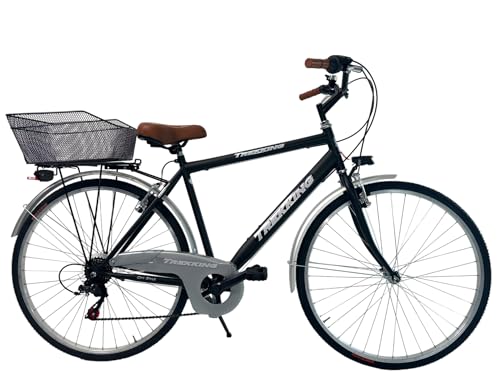 Look elegante, Sella comoda, sterzo ergonomico. Stile City bike