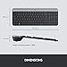 Logitech MK470 Slim Wireless Keyboard & Mouse Combo for Windows, 2.4GHz Unifying USB-Receiver, Low Profile, Whisper-Quiet, Long Battery Life, Optical Mouse, PC/Laptop, QWERTY UK Layout - Black Logitech MK470 Slim Wireless Keyboard & Mouse Combo for Windows, 2.4GHz Unifying USB-Receiver, Low Profile, Whisper-Quiet, Long Battery Life, Optical Mouse, PC/Laptop, QWERTY UK Layout - Black