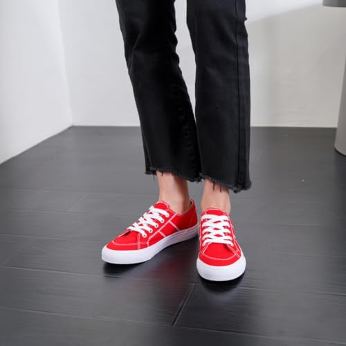 Image of Emma New York Women's Blake Sneaker, Tennis Shoes for Casual Occasions, Low Top Flats - Multiple Colors