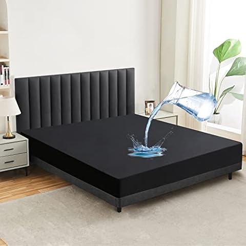 mafudoxi Wasserdichter Matratzenschoner 180x200 cm Spannbettlaken, Atmungsaktiv Matratzenauflage Bettlaken, Hochwertige Spannbetttücher, Inkontinenzunterlage Waschbar bei 60° Cover