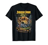 Jurassic Park Vintage T-Rex Break Out T-Shirt