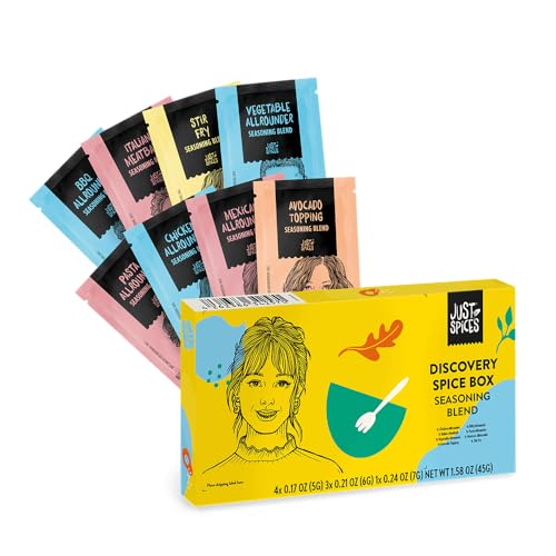 Just Spices Discovery Set | Discover our variety of spices | 8 spices for you to try Just Spices Discovery Set | Discover our variety of spices | 8 spices for you to try