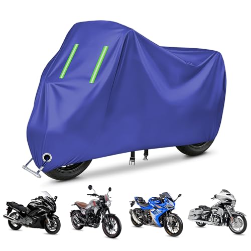 Housse Moto Znen Zn250 évite la rouille et la décoloration bâche bleue étanche