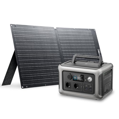 ALLPOWERS R600 générateur solaire avec panneaux solaire pliables de...