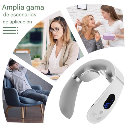 Masajeador de cuello ergonómico contra el dolor cervical en viajes de largas horas 5