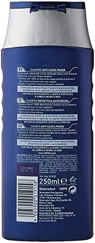 Nivea Men Szampon przeciw caspa Power  opakowanie 6 x 250 ml  łącznie 1500 ml