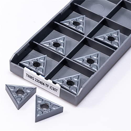 Puntas para Torno Carburo 10 Piezas TNMG220404 TF IC908 miniatura 1