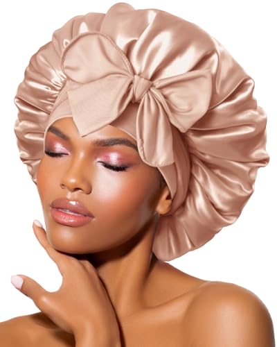 BONNET QUEEN Silk Bonnet for Sleeping Women Satin Bonnet Night ...