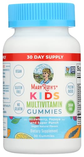 Mary Ruths Kids Sugar Free Multivitamin Gummies 30 CT