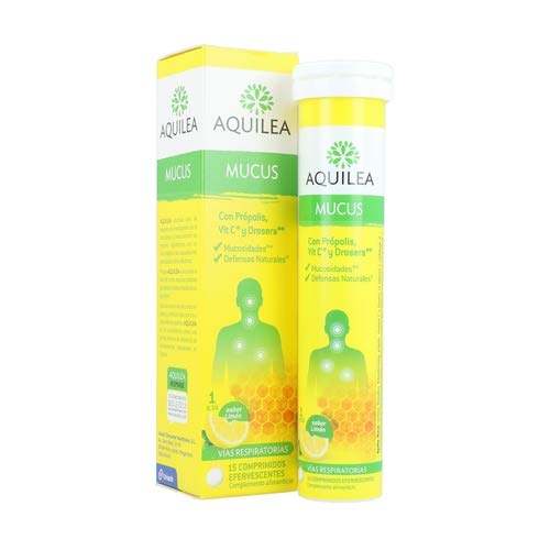 Aquilea MUCUS COMPROPOLIS VITAMINA C HIDROSERA PARA VIAS RESPIRATORIAS 15 COMPRIMIDOS EFERVESCENTES