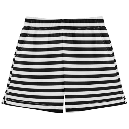 Girls' Shorts Kids' Summer Gym Sweat Sport Bottom with Pockets 7-15 Years