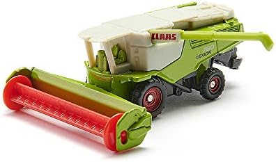 siku 1476, Claas Combine Harvester, Metal/Plastic, Green, Movable winch, Pivoting discharge pipe