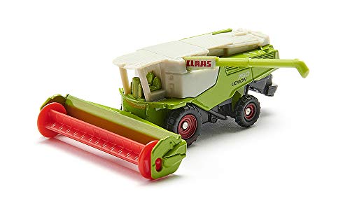 siku 1476, Claas Combine Harvester, Metal/Plastic, Green, Movable winch, Pivoting discharge pipe