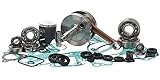 Wrench Rabbit WR101-010 Engine Rebuild Kit Compatible with/Replacement for Honda CR 80R (1992-2002), CR 80 RB Big Wheel 1996-2002