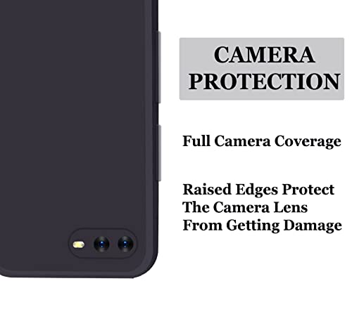 Image of A rtistque Back Cover Case for Oppo A7 / Oppo A5s with Camera Protection | Shockproof TPU | Stylish Protective Design | Slim Fit | Ultra Matte | Oppo A7 / Oppo A5s Back Cover - Black
