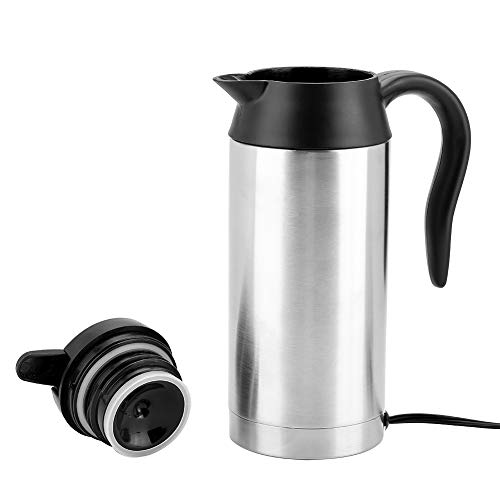Tetera Eléctrica 24V Acero Inoxidable 750ml para Auto