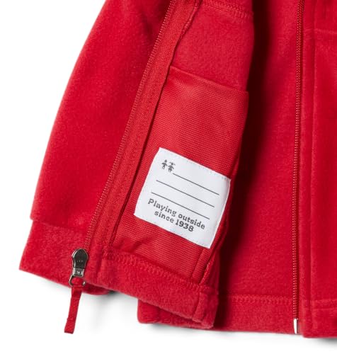 Columbia Youth Boys Steens Mt II Fleece, Mountain Red, Small - image 5