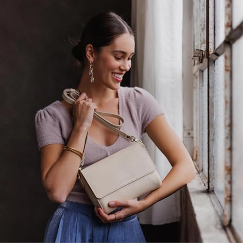 Image of Portland Leather Goods Metro Crossbody Bag for Women - Handmade from the Finest Full-Grain Hides