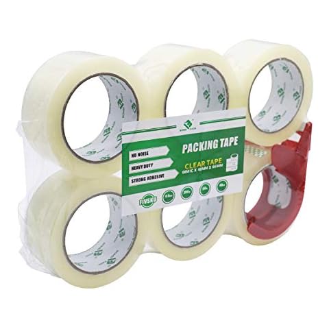 BOMEI PACK Extra Quiet Heavy Duty Packing Tape Cover