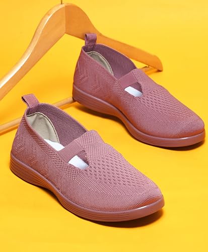 Image of Welcome Women's Casual, Running, Walking, Loafers, Sneakers, Sports Shoes, Memory Foam, W-KNIT-27