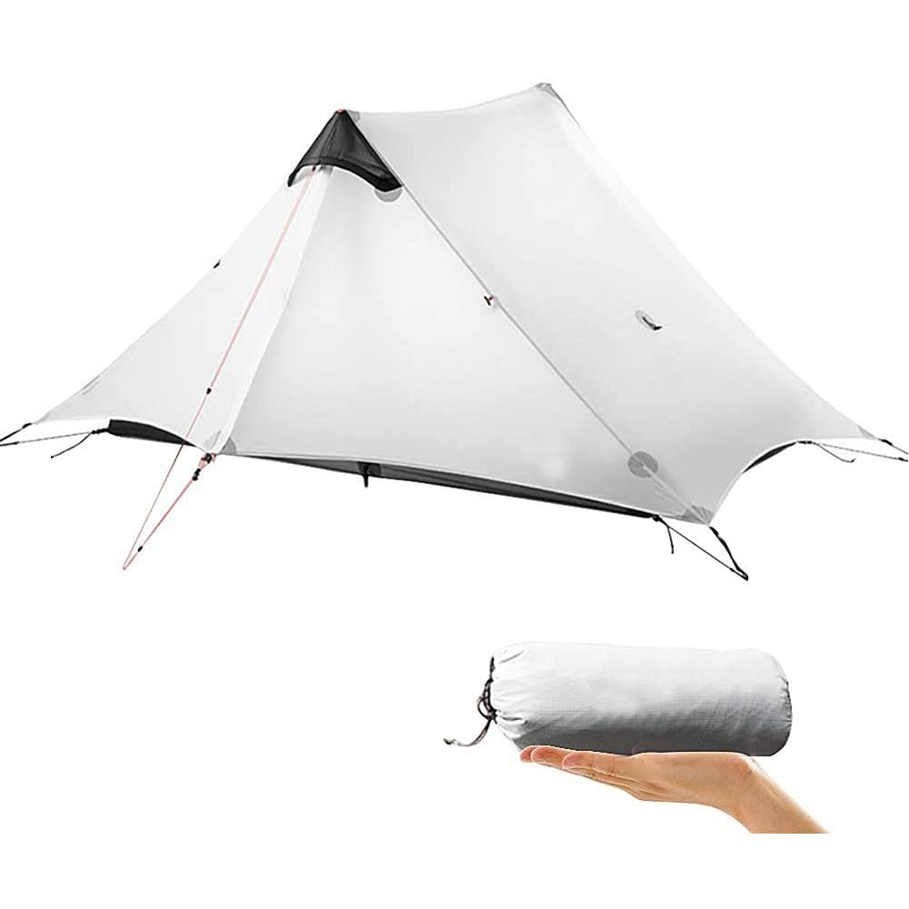 Tienda piramidal de Campamento Ultra Ligero Tienda Impermeable y sin Polvo a Prueba de Viento 2 Personas Familia Familia Viajes de Campamento Que habita Cuatro Estaciones Household faucets