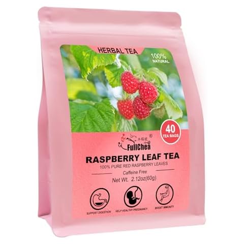 FullChea Raspberry Leaf Tea Bags Cover