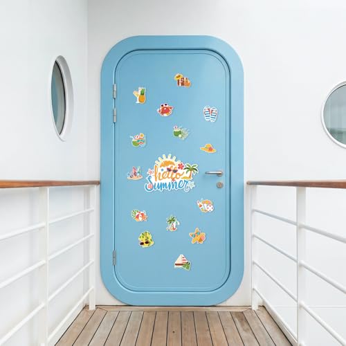 15 imanes decorativos de verano para puertas miniatura 4