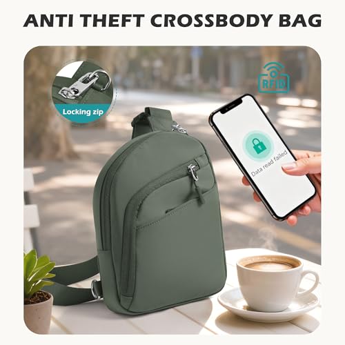 TOPEAST Anti-Theft Waterproof Crossbody Bag