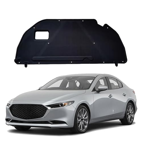 Aislante de capó para Mazda 3 2020-2023: solución al calor y ruido del motor