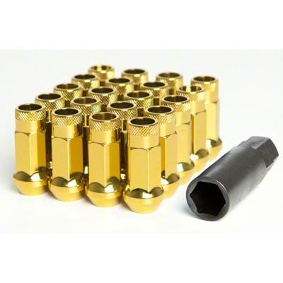 Muteki Gold SR48 Lug Nuts 12x1.25