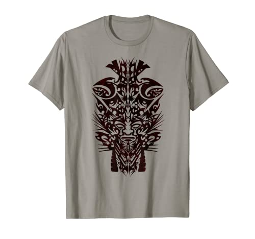 Dieu aztèque Ancien modèle d'art tribal maya T-Shirt