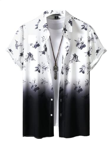 Image of Men's Lycra Digital Print Casual New Shirt Casual Shirts