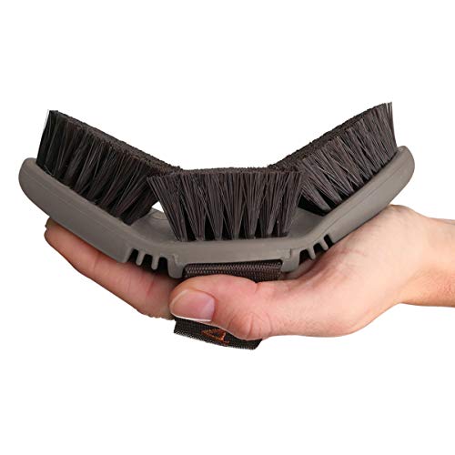 Animalon CareFlex Kardätsche | Flexible & Ergonomische Pferde-Bürste Mit Klettverschluss für Jede Putzbox | Pferde Zubehör