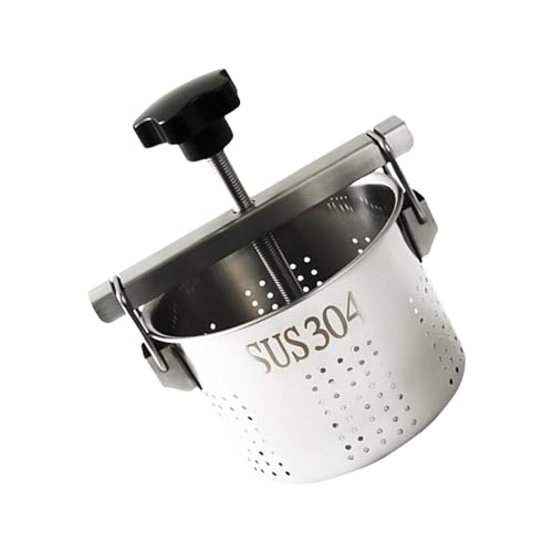 SunnyLark プロ仕様のステンレススチール製餃子用絞り器 人間工学に基づいたキッチン用水切り器具 野菜ジュース抽出器