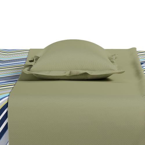 Image of Mytrident Bedsheet for Double Bed Queen Size |90 Inches x 100 Inches | Wave Blues