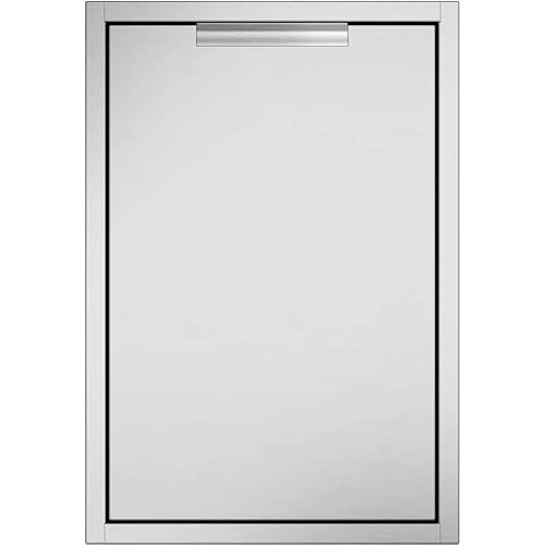 DCS Cubo de basura enrollable de 20 pulgadas con cierre suave, TB1-20