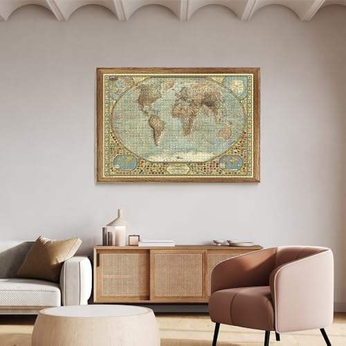 Anatolian Puzzle -World Map 2000 Piece Jigsaw Puzzle # 3935 - Image 4