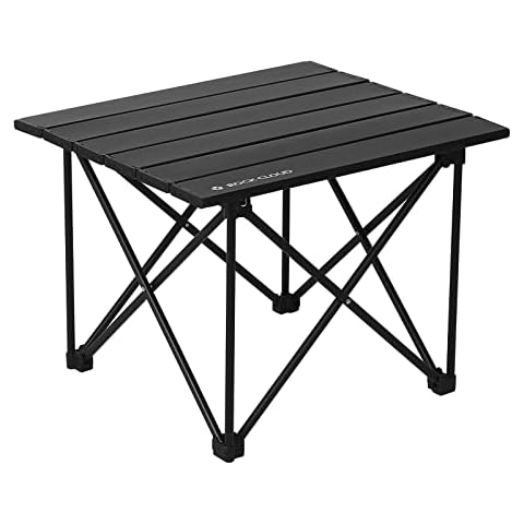 ROCK CLOUD Portable Camping Table Ultralight Aluminum Camp Table Folding Compact Beach Table for Camping Hiking Backpacking Outdoor Picnic(Reinforced Frame-Small) Cover