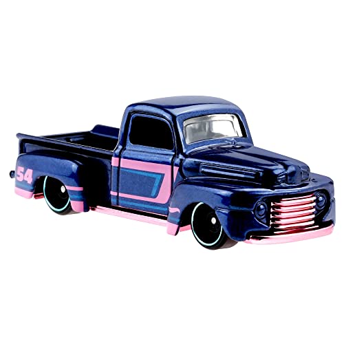 Hot Wheels Pearl and Chrome 2022 49 Ford F1-1/5 miniatura 2