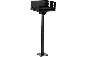 Titan Premium Outdoor Charcoal Park Grill - Perfect for Backyards and Camping