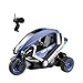 GXFCWSSY 1/18 Moto acrobatica a Tre Ruote, Auto telecomandata, Auto da Corsa elettrica a 2,4 GHz, macchinina elettrica, fari a LED Fuoristrada ad Alta velocità per 3 4 5 6 7 8-12 Anni