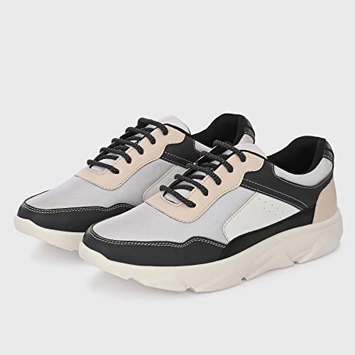 Image of Centrino Mens Casual Shoes Fashion Lace Up Non-Slip Flats Trendy Stylish All Day Comfortable Lightweight Sneakers with Extra Comfort on Heel (6029)